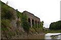 Stone arches on the south bank of the New Cut, Bristol