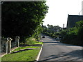 View along Barnes Green, the B4042, Brinkworth