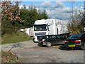 Riverford Farm lorry at Wash