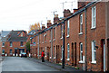 Terraced houses in Rushmore Street, Leamington Spa