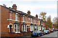 Looking east along Shrubland Street, Leamington Spa