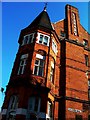 Battersea Library at the junction of Lavender Hill and Lavender Walk