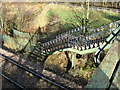 Battyeford - railway footbridge