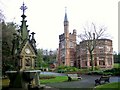 NZ2560 : Charlton Memorial Fountain, Saltwell Park by Andrew Curtis