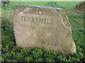 NZ2930 : Naming Stone for Ferryhill in County Durham by Philip Barker