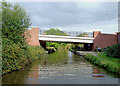 SK2322 : New canal bridge, Burton-upon-Trent by Roger  D Kidd