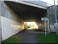 NZ3061 : Cycle path and underpass by Les Hull