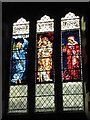 NY5261 : St. Martin's Church - stained glass window (4) by Mike Quinn