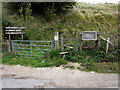 Footpath to Peene Quarry