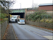 SE3693 : Railway bridge, Boroughbridge Road by Alan Murray-Rust