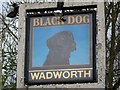 Sign for the Black Dog