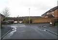 Approaching the junction of  Farmhouse Way and Nursery Gardens