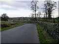 Floors Road approaches Waterfoot village