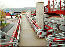 J3273 : Roden Street footbridge, Belfast (3) by Albert Bridge