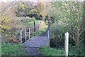 Footbridge on the North Downs Way