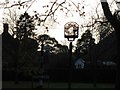 Millennium village sign for Maplehurst