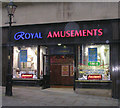 Royal Amusements - Crown Street - on a rainy day!