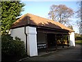 A shelter in Hazlehead Park