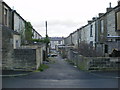 Backstreet between Pollard Street and Clough Street