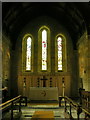 The Minster and Parish Church of Saint Mary and The Holy Cross, Alderminster, Altar. Interior