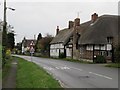 Thatched cottages on the High Street