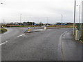 Roundabout on the A775 near Newhouse