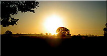 SK9065 : Sunrise over Thorpe on the Hill by Phil Gresham