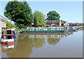 Shropshire Union Canal at Market Drayton, Shropshire