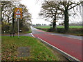 View SW down the A29 which is the Roman Road Stane Street