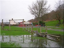 SE1539 : Flooded Playground! -  Cliffe Avenue by Betty Longbottom
