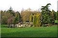 Rockery and water feature, Russell