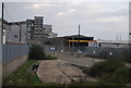 Industrial Area by the River Thames