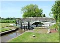 SJ6639 : Adderley Lock No 4 south of Audlem, Shropshire by Roger  D Kidd