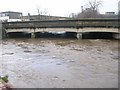 River Aire & Baildon Bridge after recent heavy rain! - off Otley Road