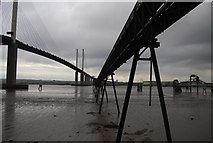 TQ5776 : QE II Bridge & Jetty by N Chadwick