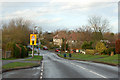 Looking north along the Fosse Way, Stretton-on-Dunsmore