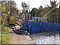 Works at aqueduct over railway, Grand Union Canal, Myton (3)