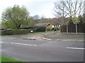 Looking across Milton Road towards Spencer Gardens