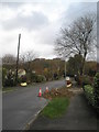 Roadworks in Longwood Avenue