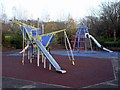 NZ2561 : Children's playground, Saltwell Park by Andrew Curtis