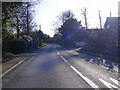 TM2972 : B1117 Vicarage Road, Laxfield by Geographer