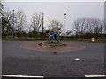 Roundabout at Williamwood School