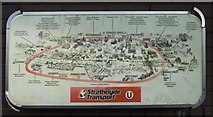 NS5864 : Glasgow subway pictorial map by Thomas Nugent