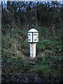 Blackshaw Moor milepost - detail