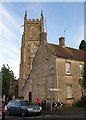 Church and house, Kilmersdon