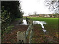 View west from Littlebrook driveway