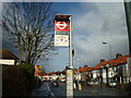 Bus stop, Malden Road, Cheam