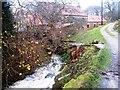 Stream in spate at Moorside Cottages