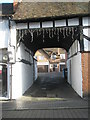 Looking from Church Street into Deanery Yard