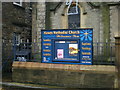 Hawes Methodist Church, Sign